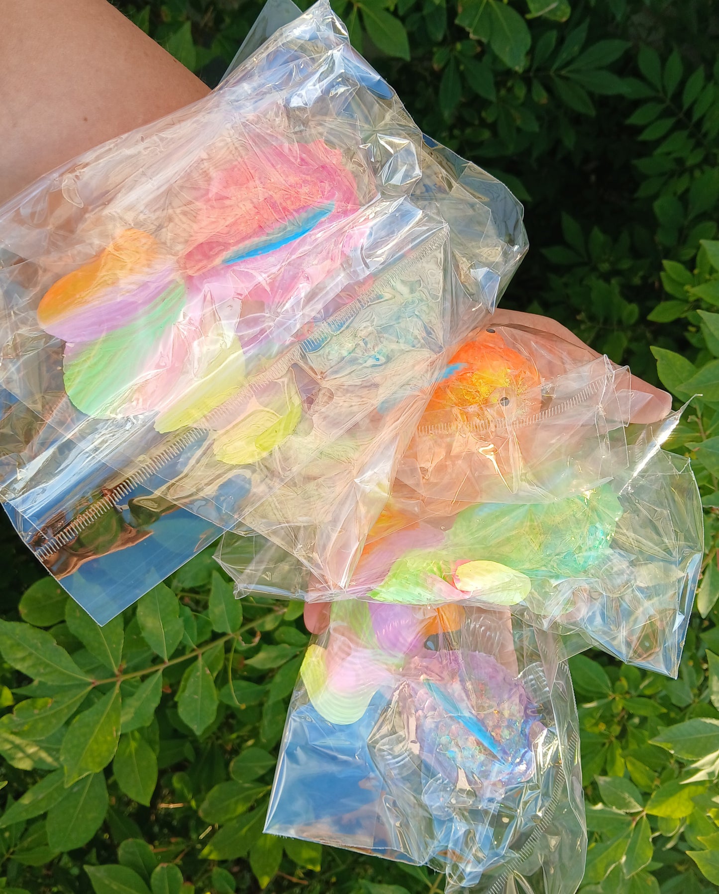 Glitter Fish Maltose Squishy: READY TO SHIP: Fun booth fillers: Sensory Toys