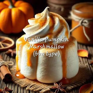 #116 Vanilla pumpkin marshmallow (bbw type) premium scented beads
