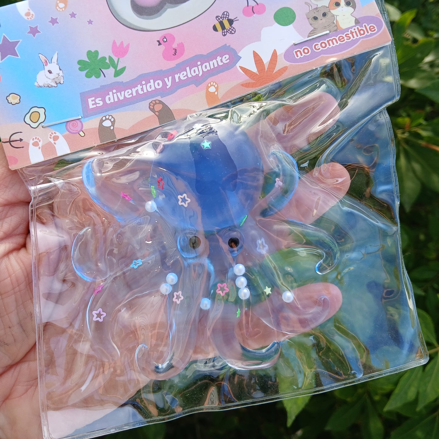 Octopus Squish: READY TO SHIP: Fun booth fillers: Fun Sensory toys: Colors will be sent at random