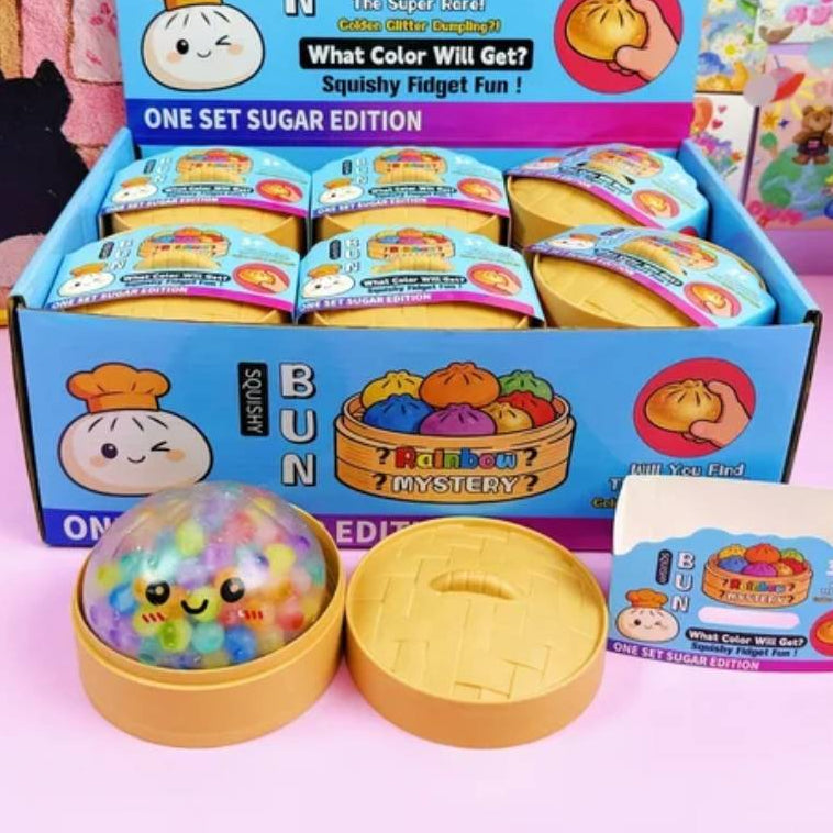 Colorful Bead Dumpling Pre-order: ARRIVES around JUNE 19TH: Fun booth fillers: Fun Sensory dumpling toys: Colors will be sent at random