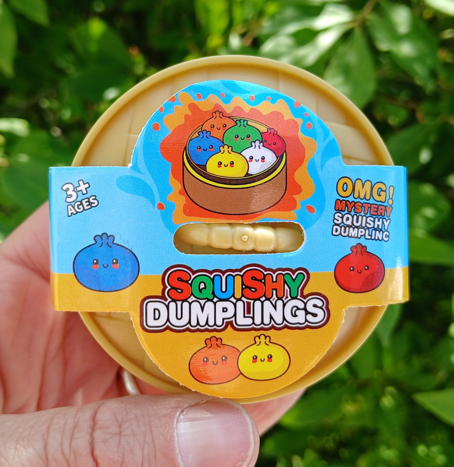 Mini Glitter Dumpling squishy's : RTS Fun booth fillers