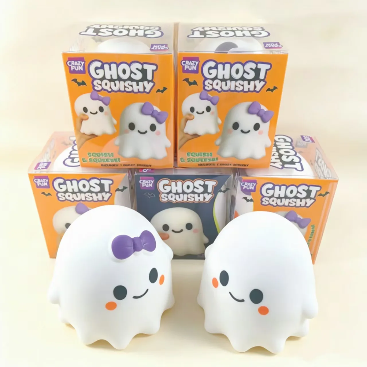 GIANT Ghost squishy's : ARRIVES around SEPTEMBER 25th: PRE-ORDER: Fun booth fillers