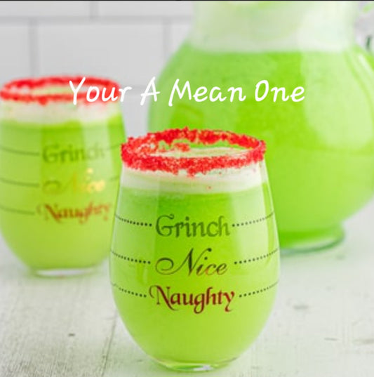 #135 Your A Mean One premium scented beads