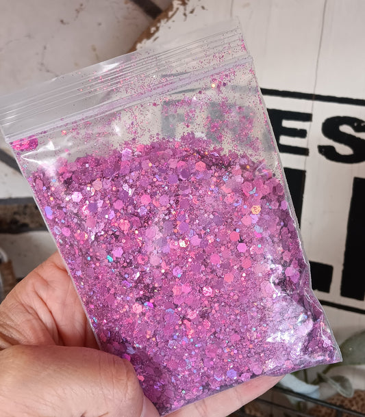 1.5oz Pink Dreams Chunky Glitter *read description*
