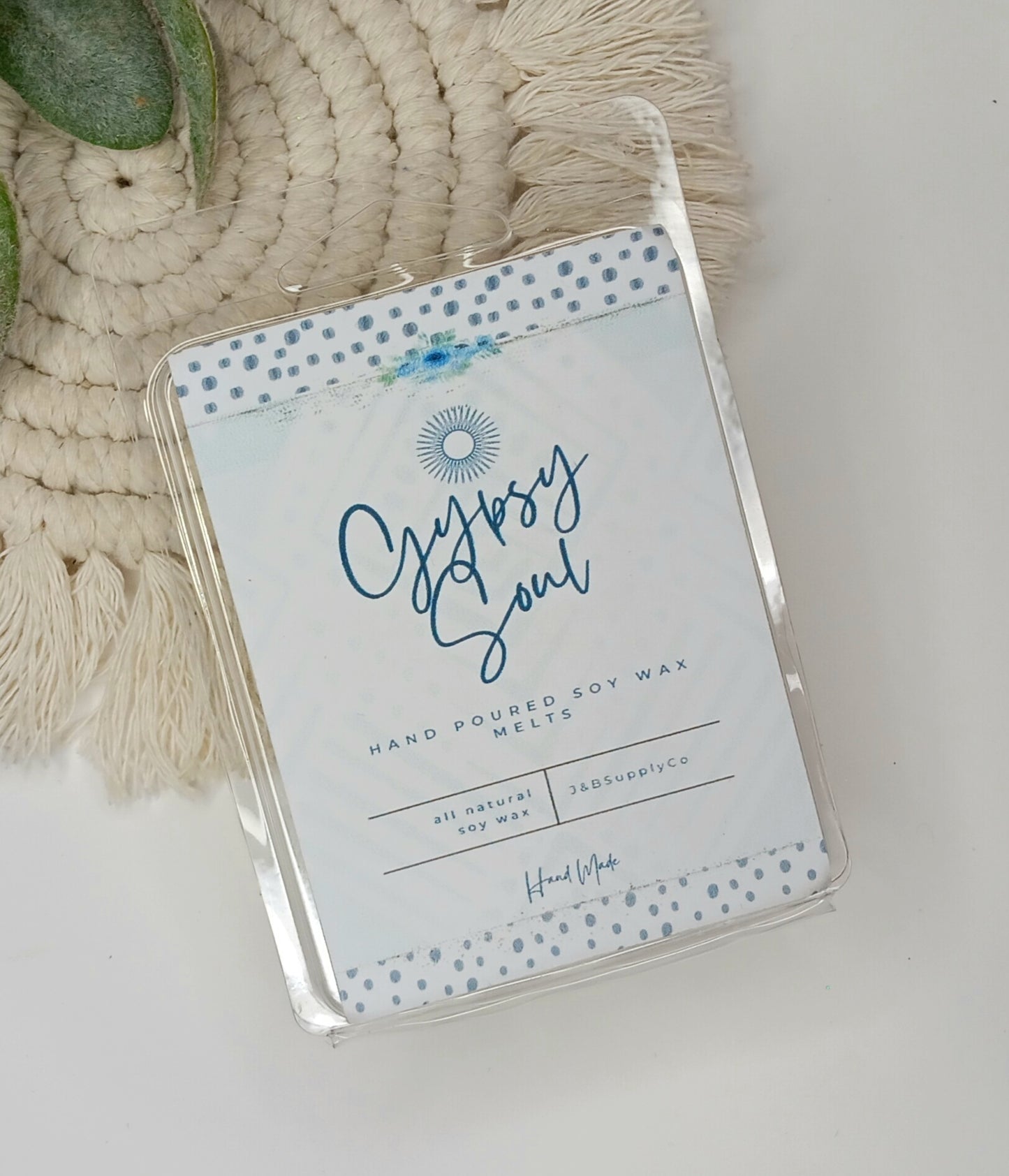 Gypsy Soul Scented 2.5oz Soy Wax Melt Bar- *wholesale available, read description*