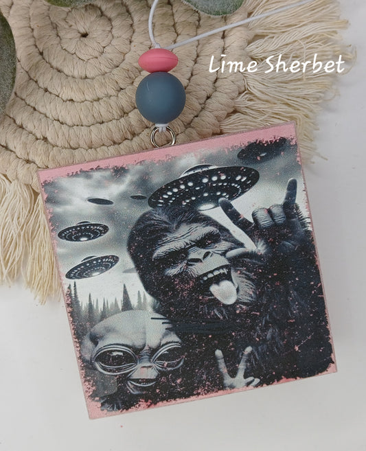 3" Square Cardstock Freshie