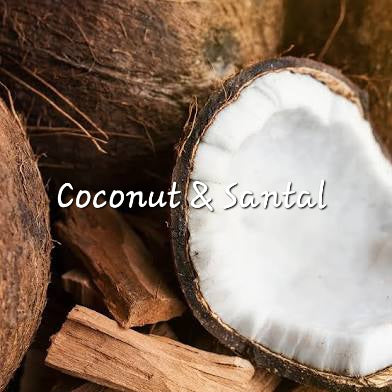 #76- Coconut & Santal Pre-scented beads