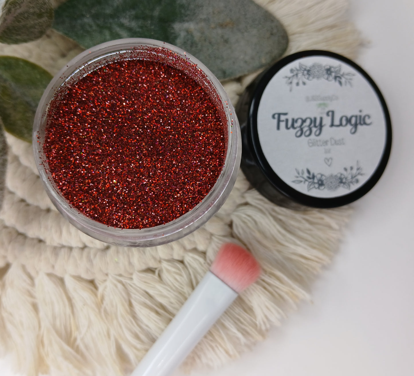 Fuzzy Logic glitter dust - holographic shimmer - 1/128 (.2mm)