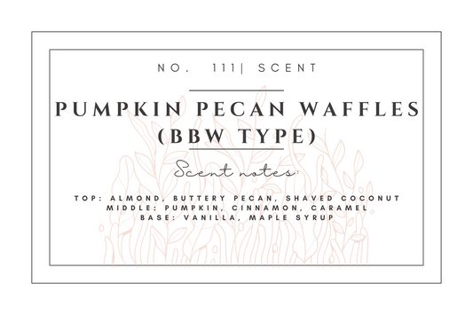 #111 Pumpkin Pecan Waffles(bbw type) premium scented beads