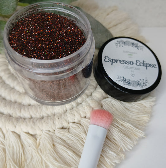 Espresso Eclipse glitter dust - holographic shimmer - 1/128 (.2mm)
