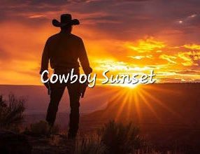 #47- Cowboy Sunset Pre-scented beads