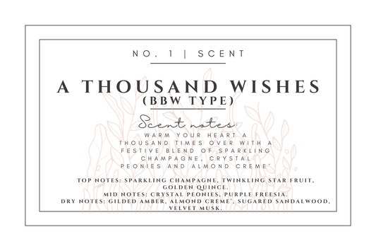 #1- A Thousand Wishes Premium scented beads