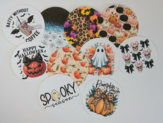 10pc circle cardstock cut outs