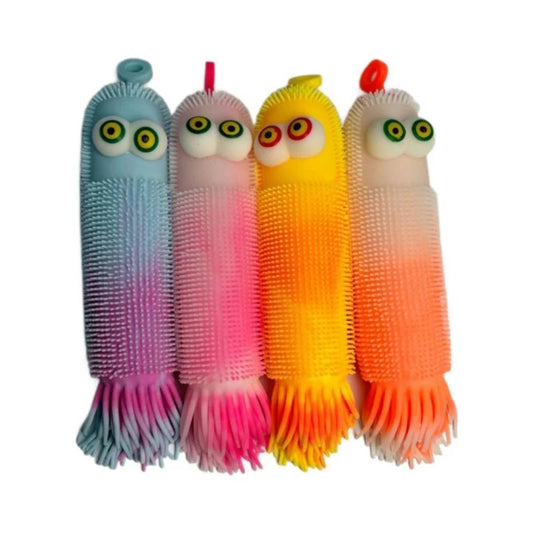 Fuzzy caterpillar squishy's: Preorder TAT- JUNE 28TH: Fun booth fillers: Colors are sent at random