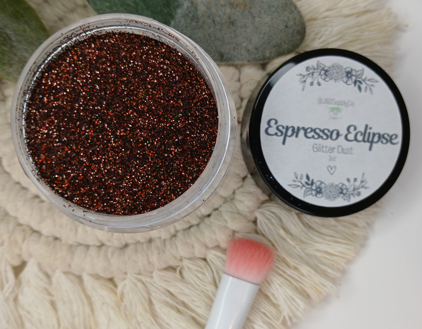 Espresso Eclipse glitter dust - holographic shimmer - 1/128 (.2mm)