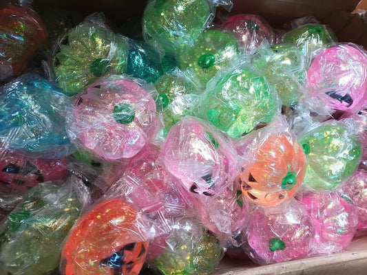 Halloween Pumpkin Maltose Squishy RTS: Fun booth fillers: Sensory toys