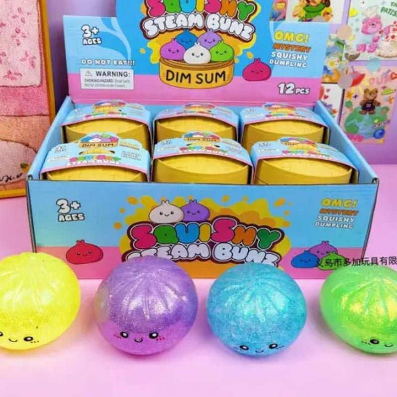 Neon Maltose Dumpling Pre-order: ARRIVES around JUNE 19TH: Fun booth fillers: Fun Sensory dumpling toys: Colors will be sent at random