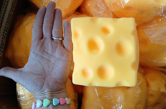 GIANT Cheese squishy's : RTS Fun booth fillers