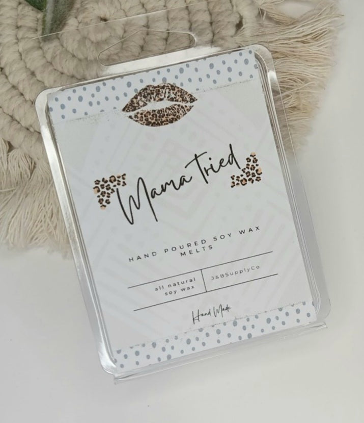 Mama Tried Scented 2.5oz Soy Wax Melt Bar **wholesale available, read description**