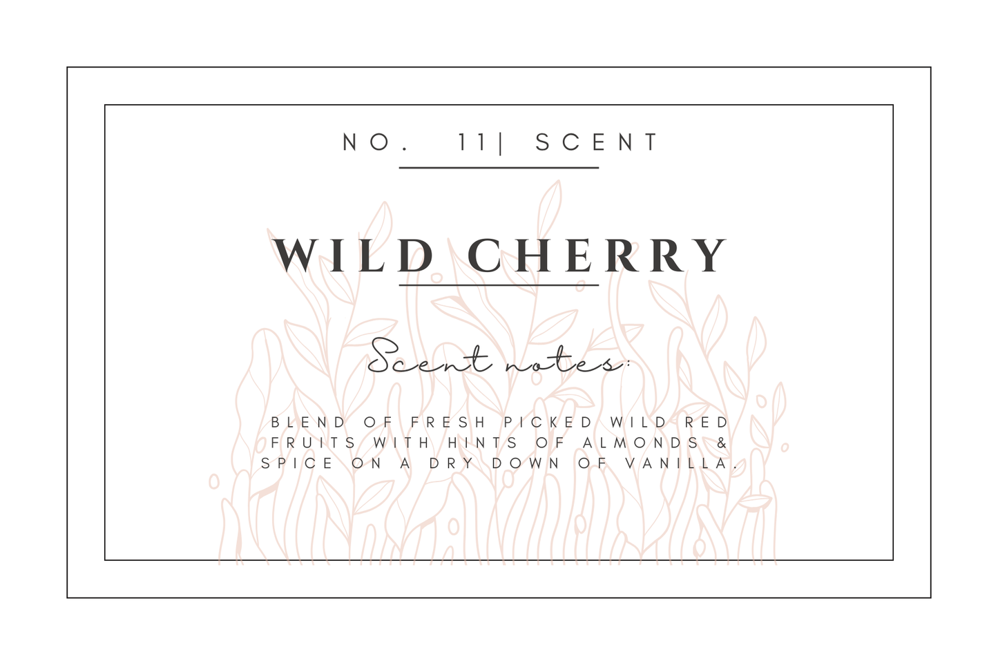 #11- Wild Cherry Premium scented beads