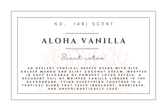 #148 Aloha Vanilla premium scented beads