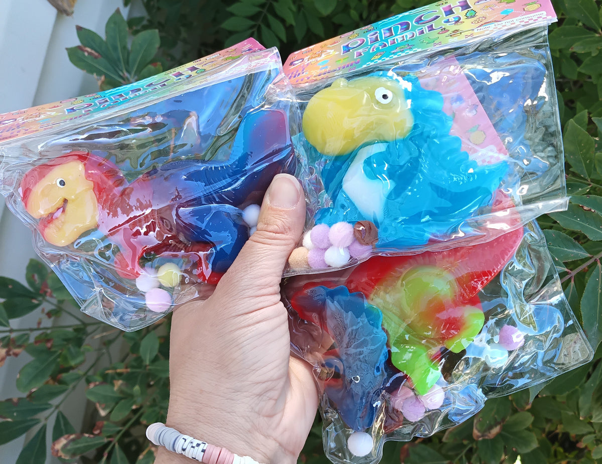 Dinosaur Squish: Taba Squish: Fun booth fillers: Colors are sent at random