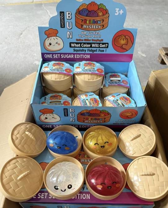 Glitter Gel Filled Dumpling squishy's : RTS Fun booth fillers