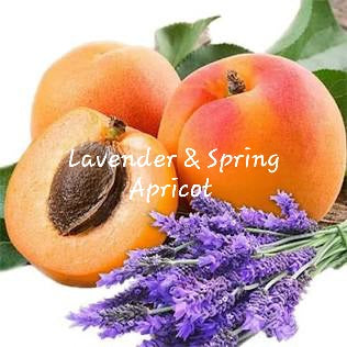 #84- Lavender & Spring Apricot Pre-scented beads