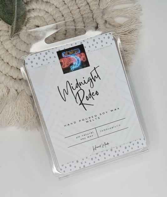 Midnight Rodeo Scented 2.5oz Soy Wax Melt Bar **wholesale available, read description**