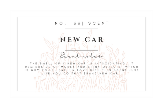 #66- New Car Pre-scented beads
