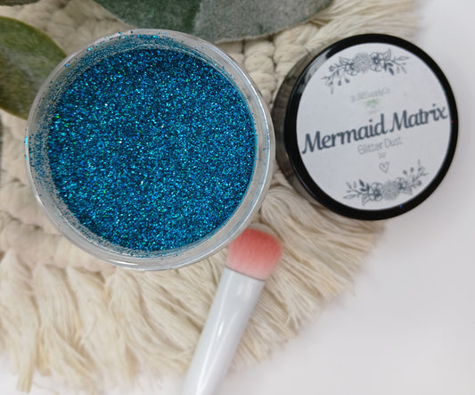 Mermaid Matrix glitter dust - holographic shimmer - 1/128 (.2mm)