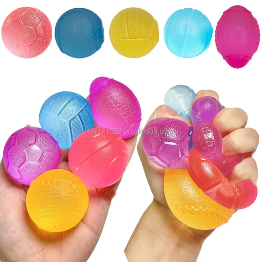 Sports ball squishy's: Preorder TAT- JULY 22ND: Fun booth fillers: Colors are sent at random
