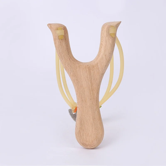 Beach Wood Sling Shot: Pre-order: READY TO SHIP: Fun booth fillers