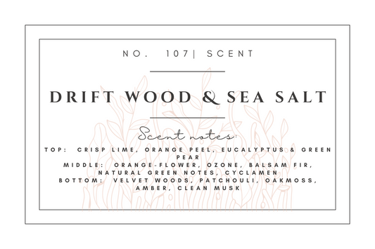 #107 Driftwood & Sea Salt premium scented beads