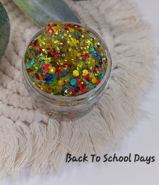 Back To School Days Hair/Body Glitter Gel~ wholesale buyers read description