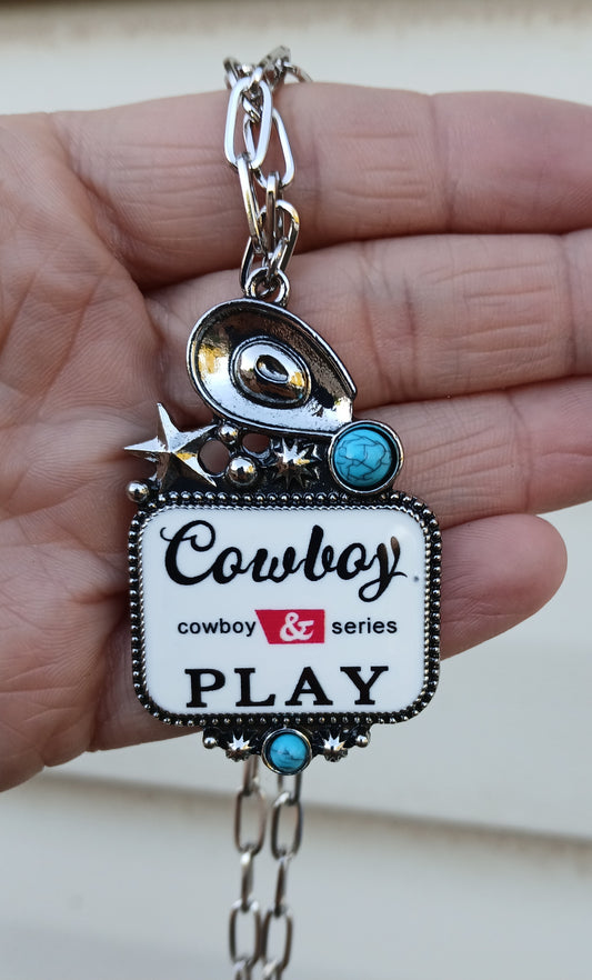 Western Necklace: READY TO SHIP: Booth fillers: Western Jewelery: Cowboy Play