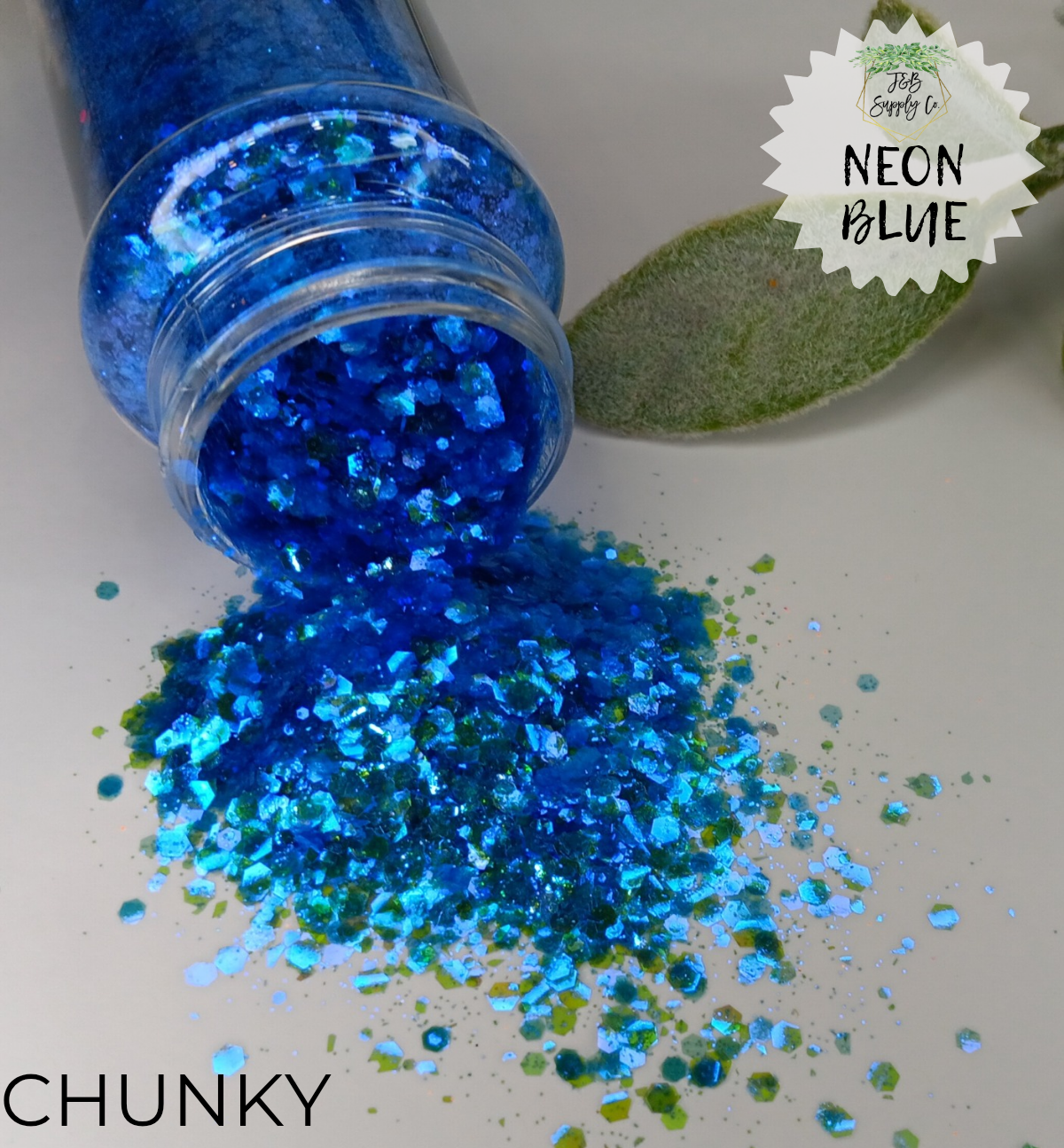 1.5oz Neon Chunky Glitter