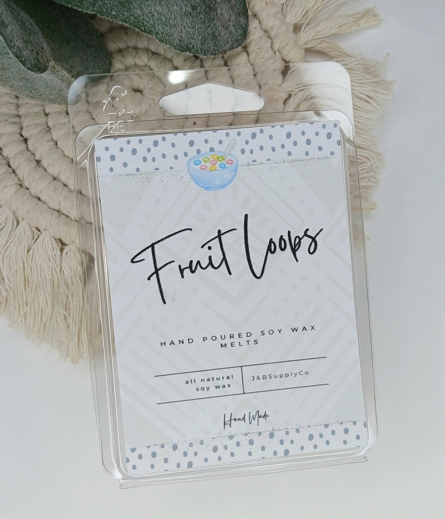 Fruit Loops Scented 2.5oz Soy Wax Melt Bar