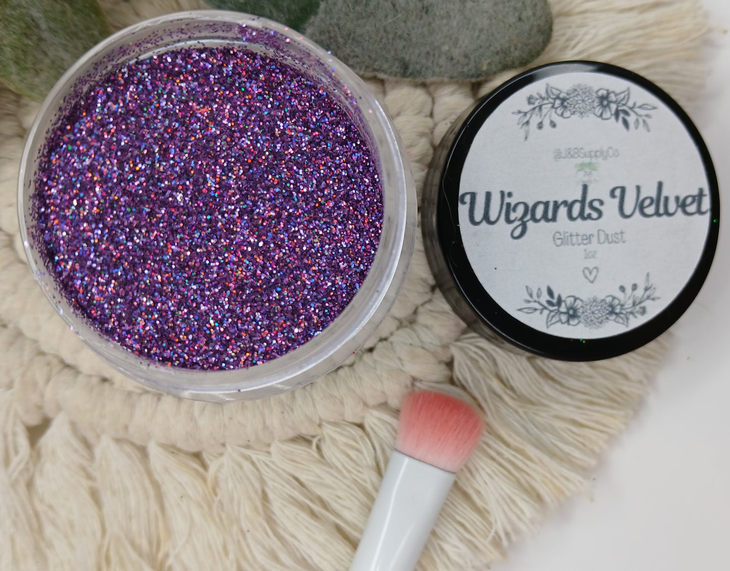 Wizards Velvet glitter dust - holographic shimmer - 1/128 (.2mm)