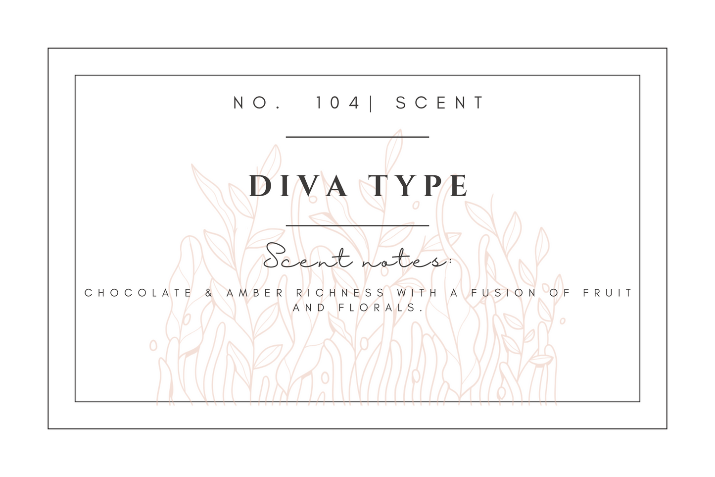 #104 Diva(tyler type) premium scented beads