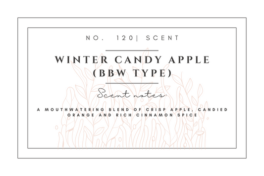 #120 Winter candy apple premium scented beads