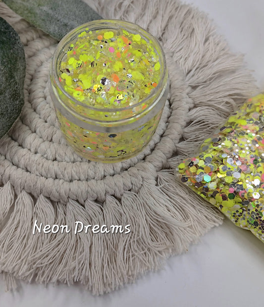 Neon Dreams Hair/Body Glitter Gel~ wholesale buyers read description