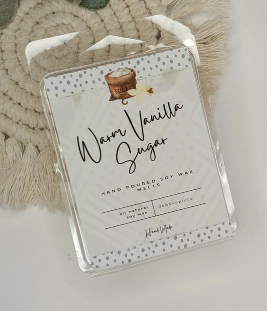 Warm Vanilla Sugar Scented 2.5oz Soy Wax Melt Bar **wholesale available, read description**