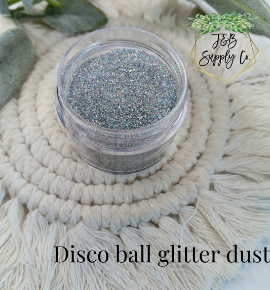 Disco ball glitter dust - holographic shimmer