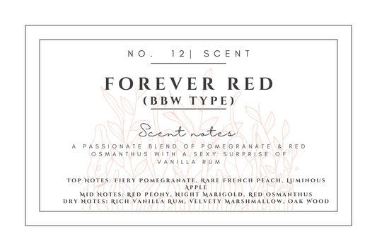 #12- Forever Red Premium scented beads