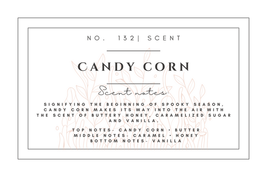 #132 Candy Corn premium scented beads