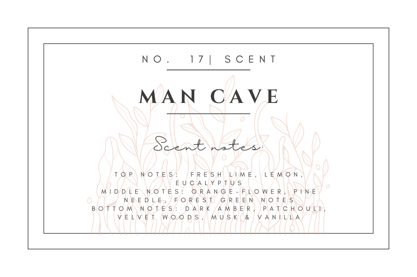 #17- Man Cave Premium scented beads