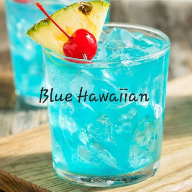 #93 Blue Hawaiian premium scented beads