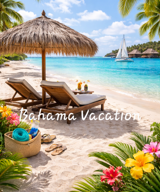 #149 Bahama Vacation premium scented beads