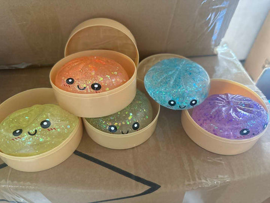 Maltose Dumpling Pre-order: ARRIVES around JUNE 28TH: Fun booth fillers: Fun Sensory dumpling toys: Colors will be sent at random